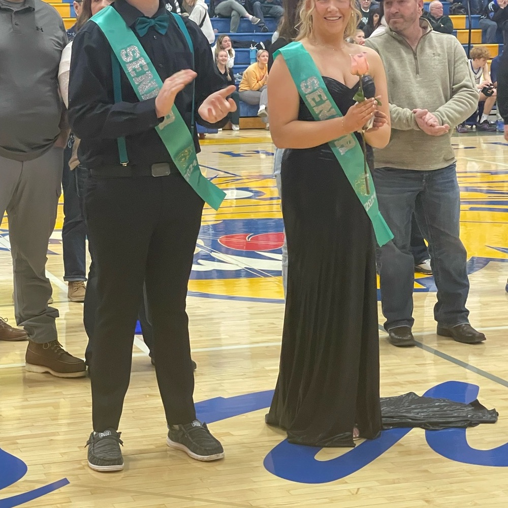 Beautiful Sherri hill dress worn for 20 min just for court!